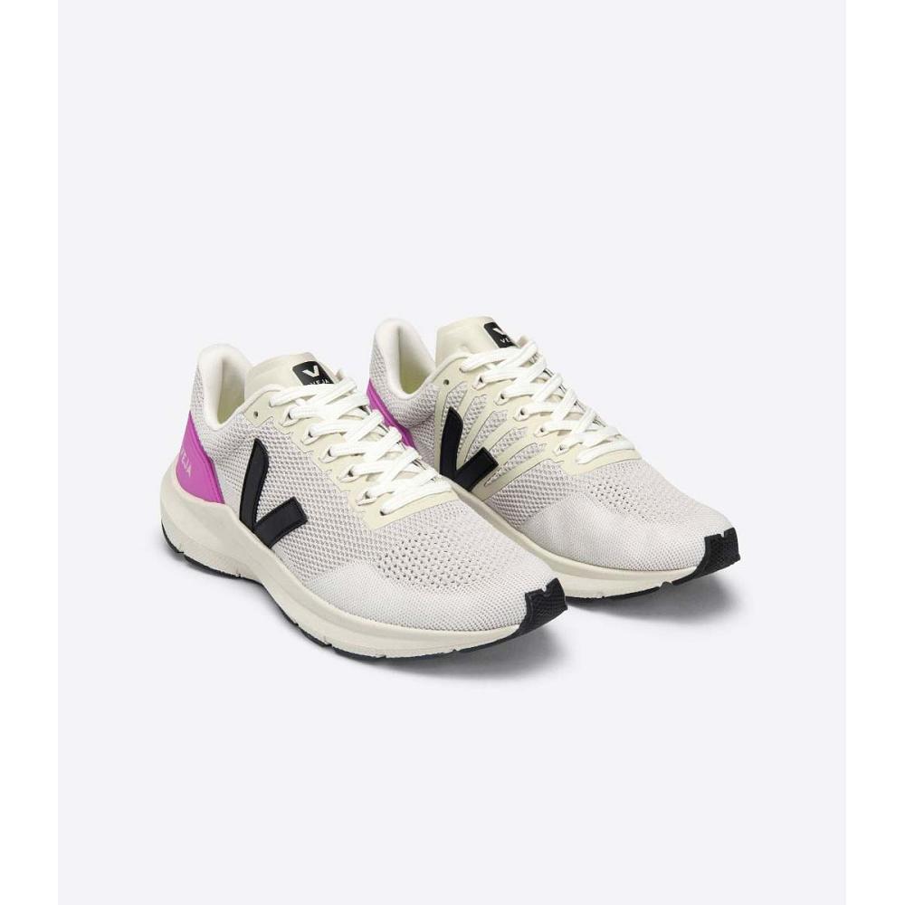 Women's Veja MARLIN V-KNIT Running Shoes White | SG 378NWY